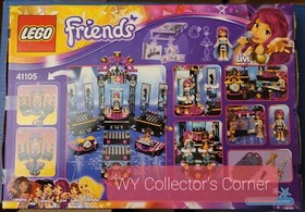 Retired LEGO Friends Set 41105 Pop Star Show Stage New & Factory Sealed