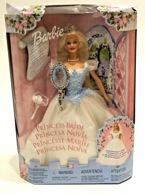 Princess Bride Barbie Mattel 2000 NIB 74299282515 | eBay