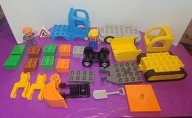 LEGO Duplo Truck and Excavator 10812 Complete set Retired NICE 