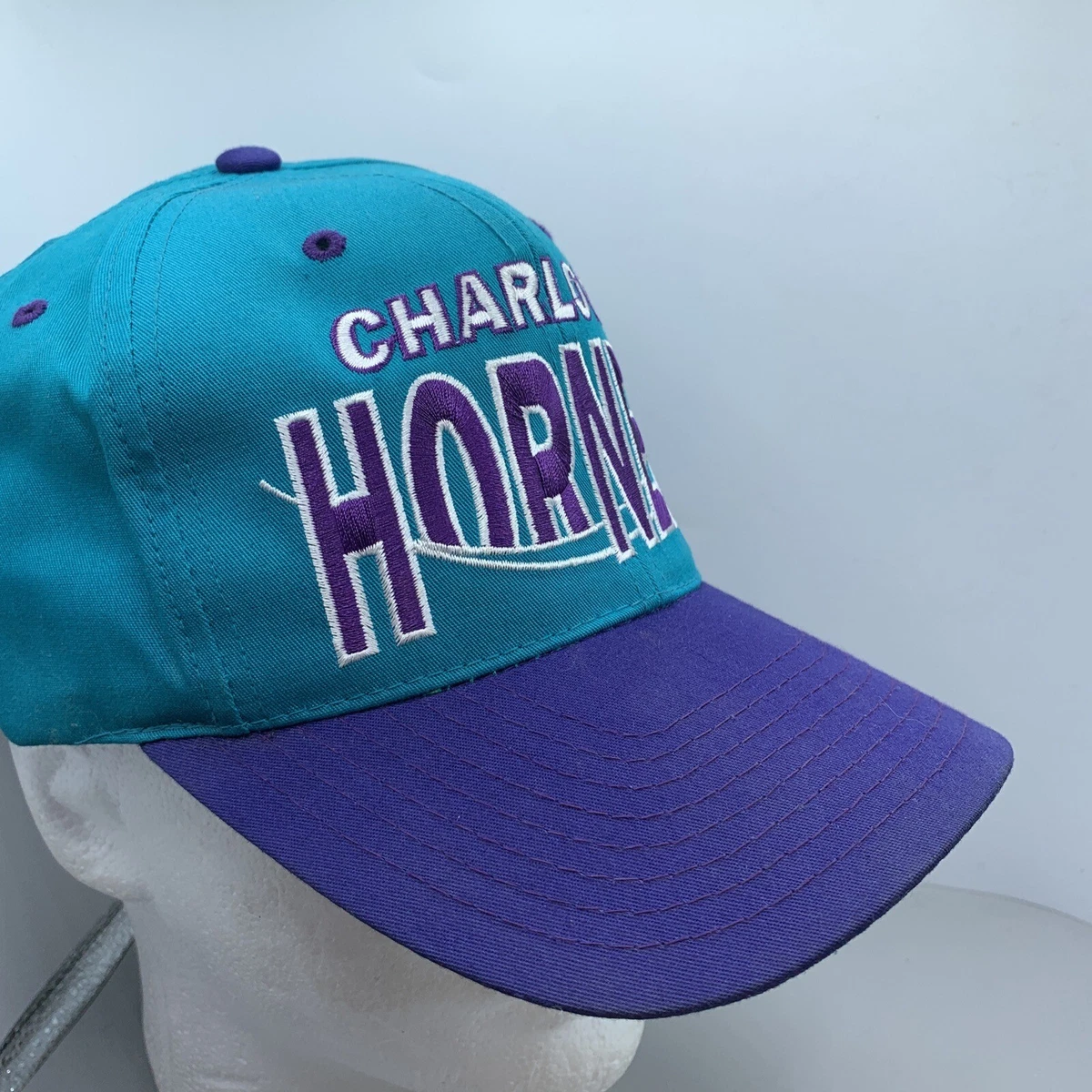 Vintage G Cap Wave Charlotte Hornets Snapback Hat NBA