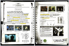 Deus EX - Juego PC Cyberpunk - Anuncio/Póster Impreso Original De Colección Arte Promocional 2000