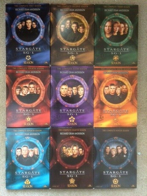Stargate SG-1 Series 1-9 set Seasons 1 2 3 4 5 6 7 8 9 DVD lot | eBay