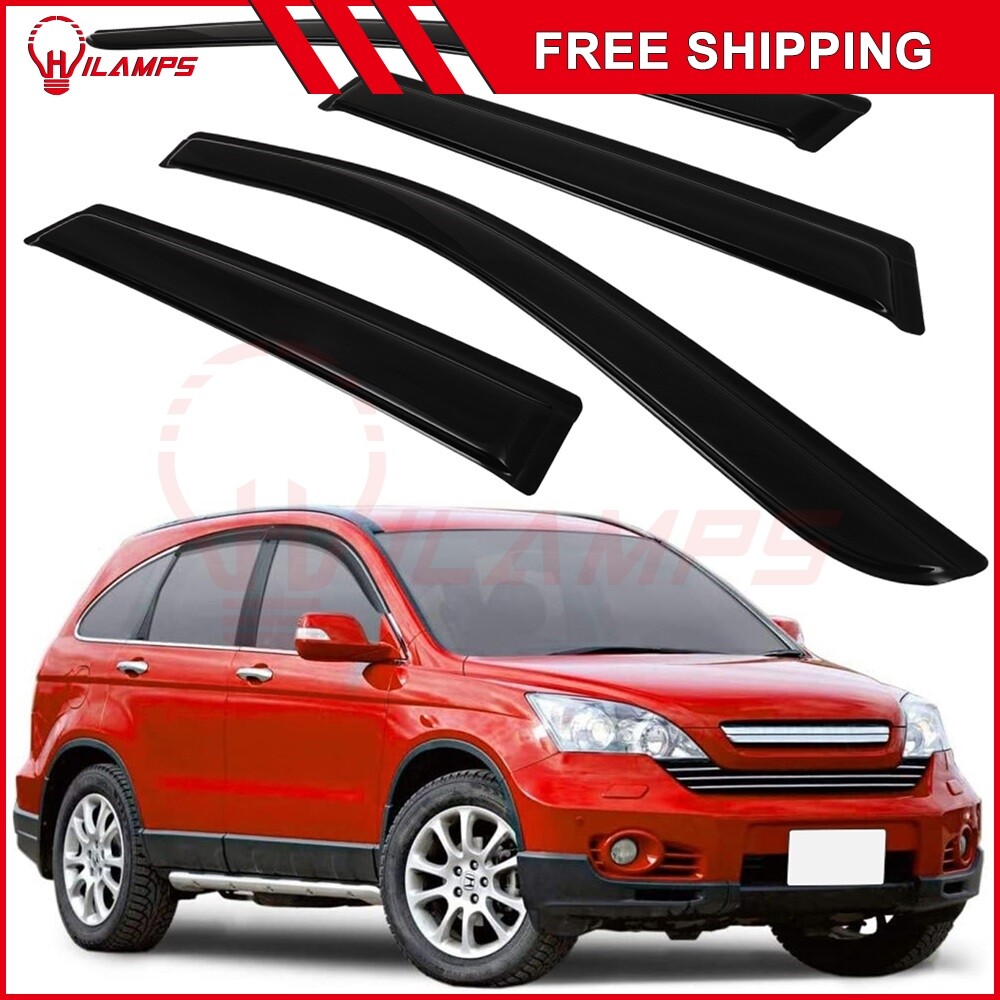 Fits 07-14 Lincoln MKX Ford Edge Window Visor Vent Rain Shades Guards Deflectors