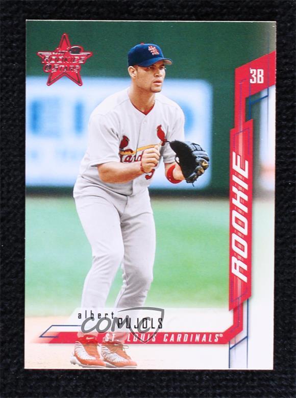 2001 Leaf Rookies & Stars Albert Pujols #205 Rookie RC