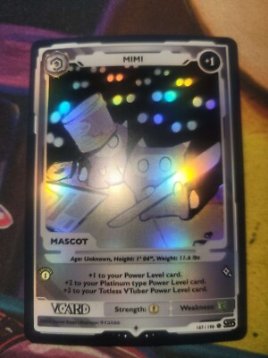 VCARD Rising Stars - First Edition (1st) Mascot Foil  Mimi