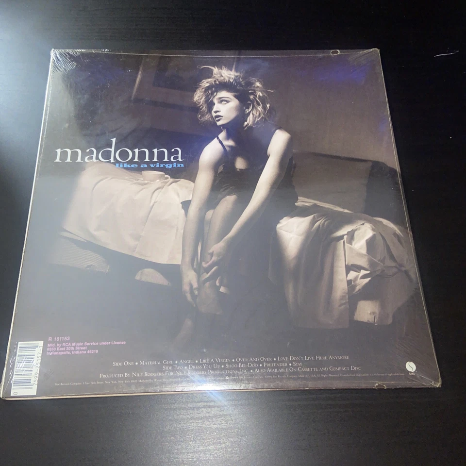 Madonna “Like A Virgin” 1984 LP Vinyl Sire Record 25157-1  Brand New - Image 2 of 4