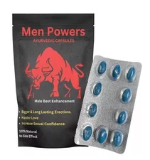 Men Power 100% Herbal Softgel capsules for Men's Stamina & Performance
