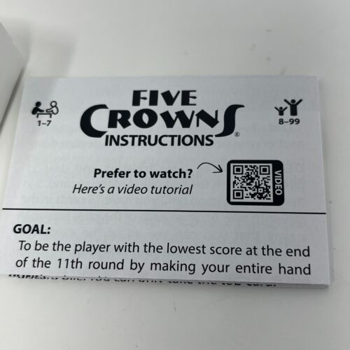 Five Crowns 5-Suited Rummy-Style Card Game by Play Monster NEW Open Box - Picture 6 of 18