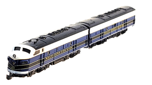 Marklin Z scale Mini Club 88602 F7 A-B Baltimore & Ohio Loco +CC (Tested) - Picture 3 of 9
