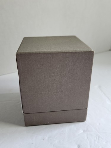 Art Glass Cube Owl Paperweight by Fringe Studio. App. 2 ¼” Side - Picture 11 of 14