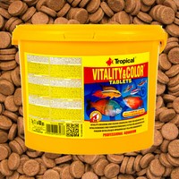 Tropical Vitality & Color Tablets 2Kg Ca. 4500 Tabletten Fischfutter Aquarium