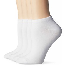 Jefferies Socks Womens Sport No Show Low Cut Liner Seamless Cotton Socks 2PK