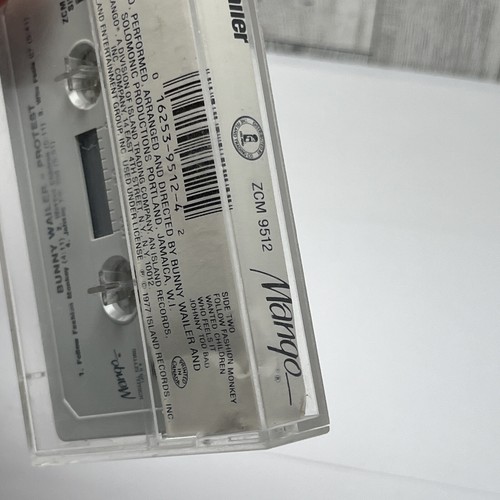 Bunny Wailer Protest Cassette Reggae - Picture 24 of 24