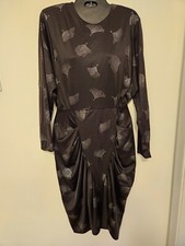 Sweet Miranda Vintage Dress, size 7, black and silver