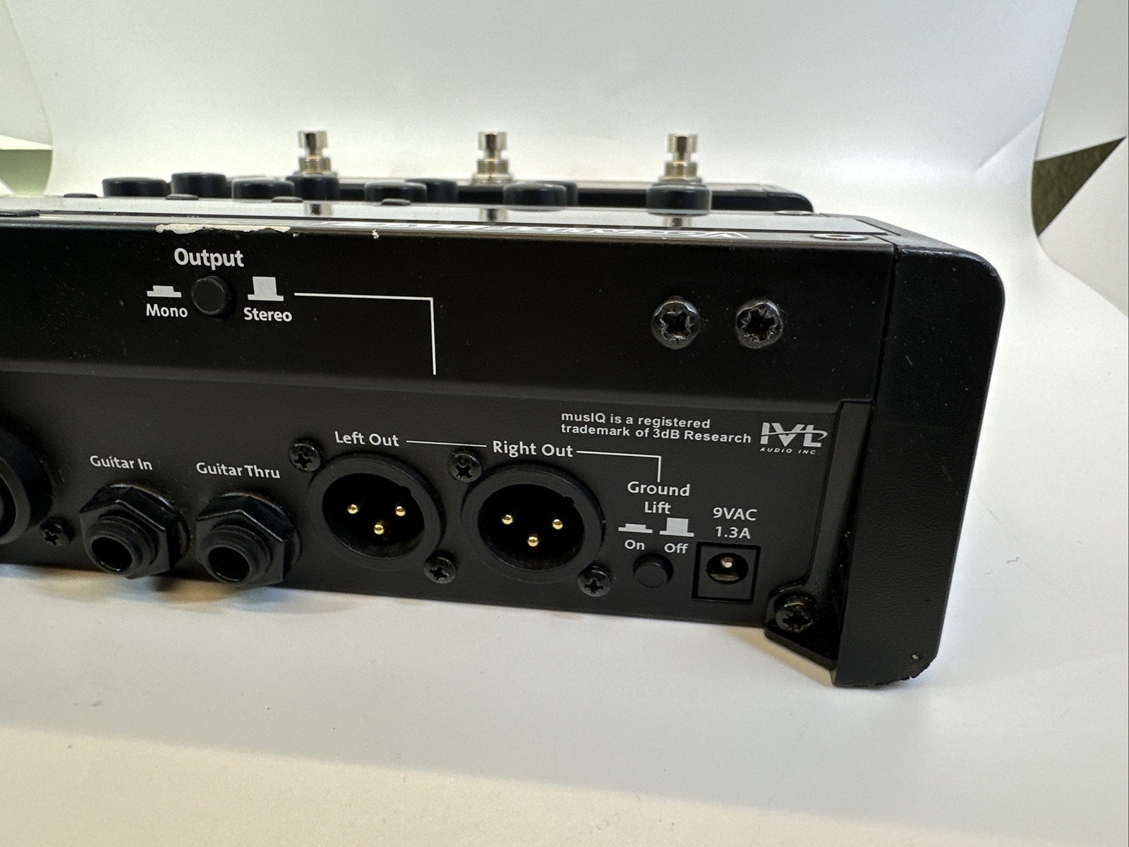 Digitech Vocalist Live 3 Vocal harmony effects Pedal with Power Supply