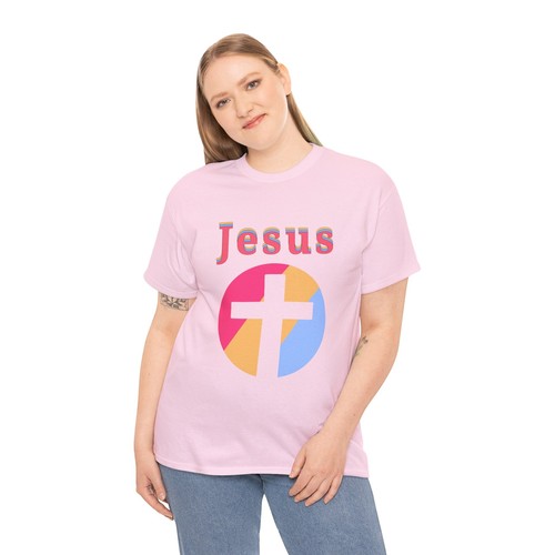 Faith-Inspired Unisex Heavy Cotton Tee, Christian T-Shirt, Jesus Tee, Religious - 第 58/59 張圖片