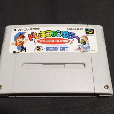 DOREMI FANTASY Miron Milon SFC Nintendo Super Famicom Software aus Japan