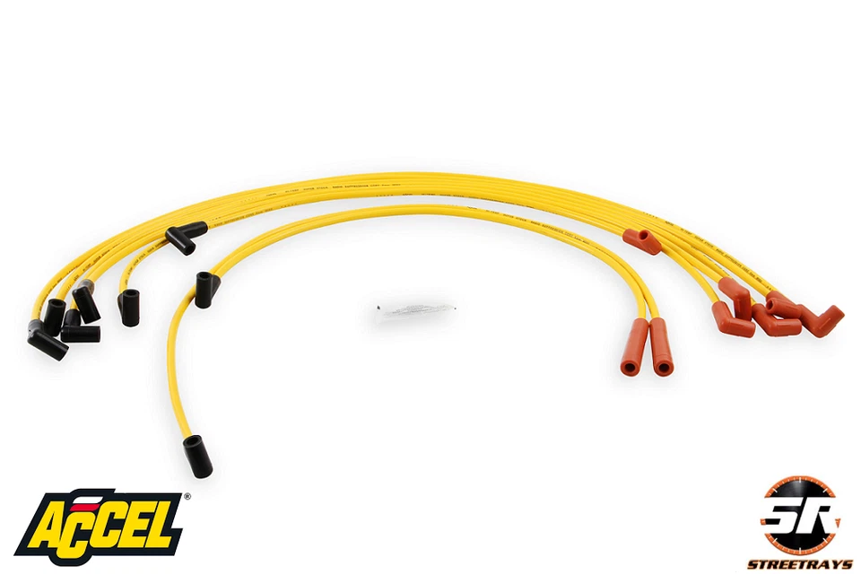 Accel Spark Plug Wire Set 4049 For 82-86 Chevy C10 + C20 305 5.0L V8 350 5.7L V8 — 第 2/4 张图片