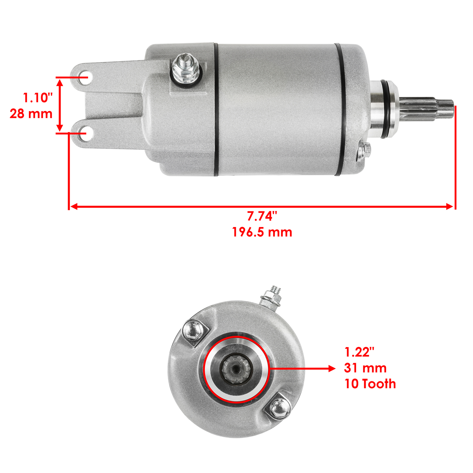 Starter Relay Solenoid For HONDA TRX500 FOURTRAX FOREMAN RUBICON 2001 2011 Trx450 Sportrax 450r 2006 2009 2012 2014 - Foto 13