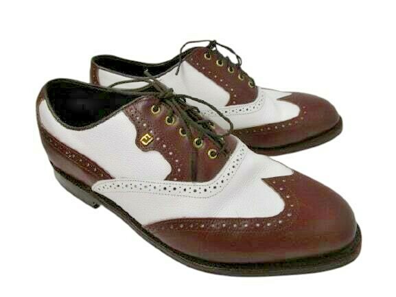 $400 VTG Footjoy Classics Dry Premiere Mens Golf Shoes 50412