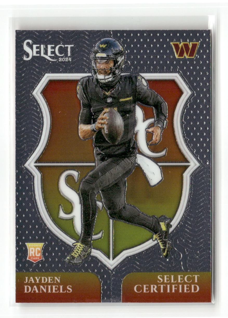 2024 Panini Select #2 Jayden Daniels Select Certified Rookies