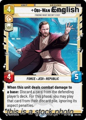 Obi-Wan Kenobi - Finding What Doesn't Exist [Normal NM - Secrets of Power 205...