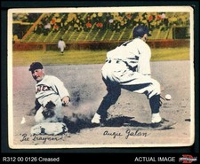 1936 R312 Pie Traynor / Augie Galan Pirates HOF 1 - POOR