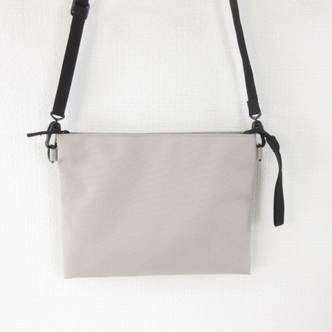 MUJI Ryohin Keikaku Sacoche Shoulder Bag Greige *T163 Men Women