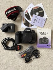 Canon EOS 5D Mark III DSLR Body – 91k Shutter – Boxed – Good Condition