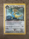 Dark Dragonite Holo 1st Edition Rocket Stage 2 5/82 Card - Excellent Condition