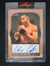 2023 Leaf Art of Sport - Autographs Bronze #BA-CC1 Colby Covington /35