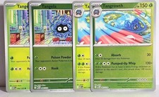 Reverse Holo Tangela 6/132 Tangrowth 7/132 Playset Evolution Mega Evolution NM 