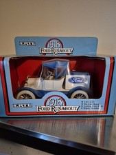 Ertl 1918 Ford Runabout Diecast Truck Bank New In Box 1/25 Scale