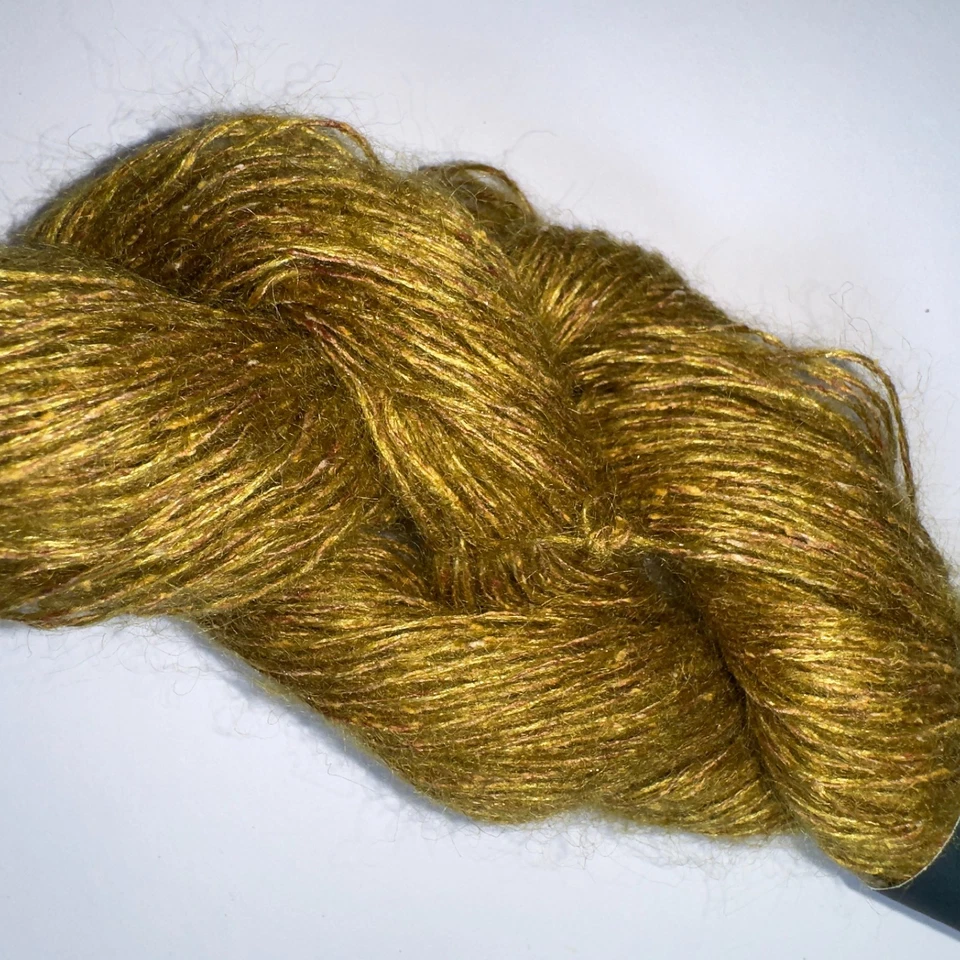 Shibui Tejidos Hilo Tweed Seda Nube Polen 2041 DyeLot 1537 Silk Kid Mohair Japón Foto 2 de 4