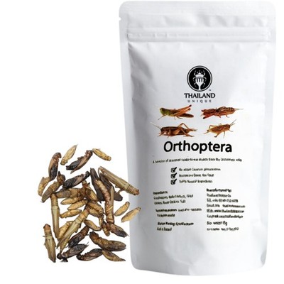 Thailand Unique Orthoptera Mixed Insects - 15G of Dehydrated Insects for Humans
