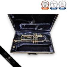 Conn Constellation Trumpet with Case Vintage Improved Water Key