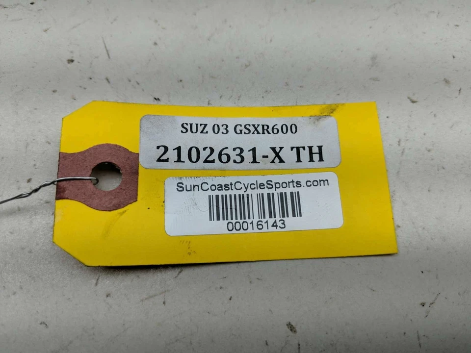 03 Tapa radiador Suzuki GSXR 600 750 Foto 4 de 4