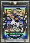 2024 Panini Obsidian Caleb Williams Black Stained Glass RC Rookie #11 Bears