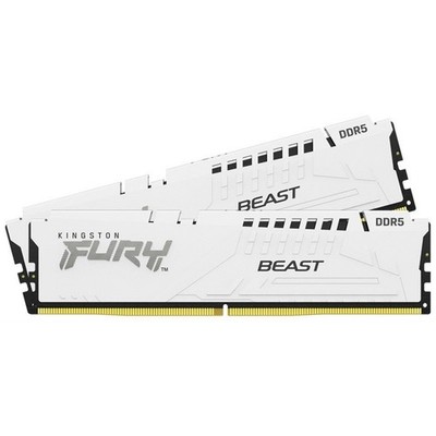 Kingston FURY Beast 32GB DDR5 5600MHz RAM Kit - Dual 16GB, XMP 3.0, EXPO, schwarz