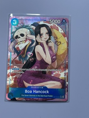 Bandai Boa Hancock Special Holo OP13-051 OP-13 Character 5000 Power English