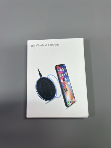 Fast Wireless Charger 15W Charging Pad Ultra Slim Round Mat Station Universal - 第 8/19 張圖片