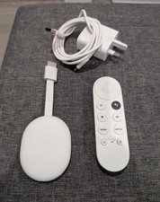 Google Chromecast with Google TV HD Media WiFi Streaming Stick Snow White
