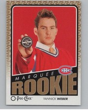 2009-10 O-Pee-Chee #501 Yannick Weber  RC Rookie Montreal Canadiens V102462