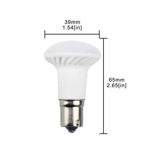 Bonlux 1383 R12 LED 12V 24V RV Boat Reading Light Bulb, 3W 1156 1141 BA15S SC... - Picture 6 of 7
