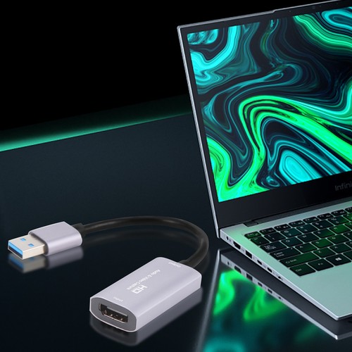 Video Aufnahmen Karte USB 3.0 Audio Aufnahme Karte 4K 60FPS Spiel Echtzeit2645 - Bild 3 von 7