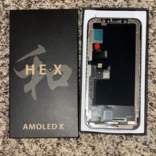 HEX AMOLED Display Screen Replacement Black for iPhone X Compatible with Apple