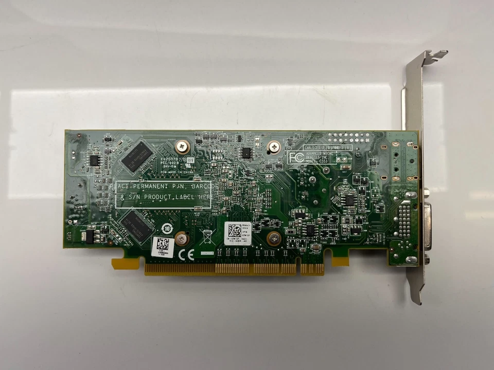 AMD Radeon HD 8490 Low Profile Dell OEM 07W12P C553 - Image 2 of 3