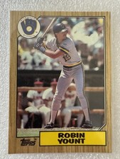 1987 Topps Tiffany Robin Yount #773 NR