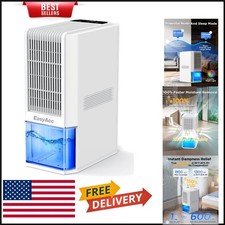 Dual-Semiconductor Dehumidifier for Home, 1100 Sq.Ft Efficiency, Quiet Operation