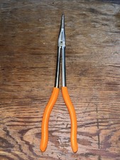 Matco Tools Pn0112p Orange Grips 90 Tip Long Reach Needle Nose Pliers